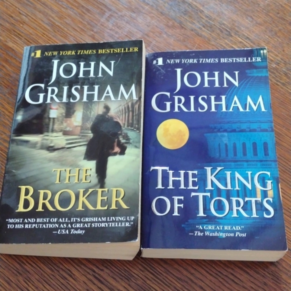 John Grisham 2 paperbacks